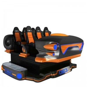 9DVR spaceship Hot sale amusement virtual reality experience seat 9Dvr cinema 6 Seats 9dvr For Family